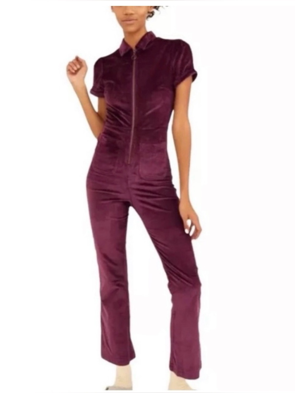 Urban Outfitters Zip-Front Jumpsuit